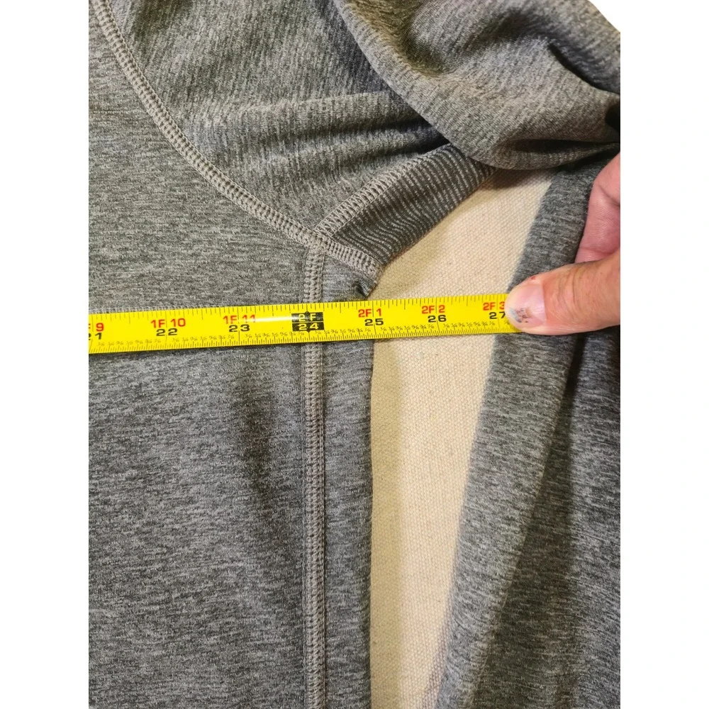 Tommy‎ Bahama IslandZone Mens Full Zip Fleece Jacket Gray Heathered Large